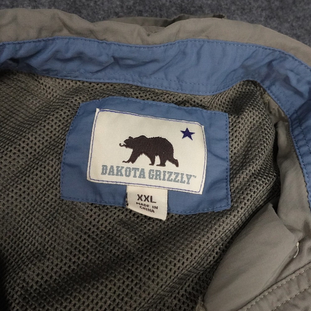 Dakota Grizzly Mens XXL Lot of 3 Nylon Fishing Shirts Blue Grey Long Sleeve PFG - Picture 3 of 12